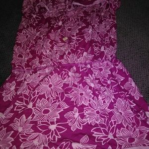 Strapless dress